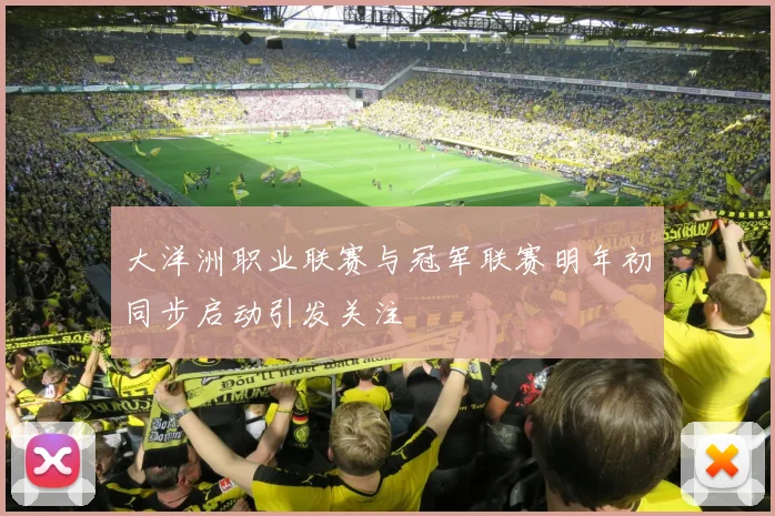 大洋洲职业联赛与冠军联赛明年初同步启动引发关注